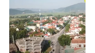 Thị trấn Nam Đàn từ góc nhìn flycam | Quê hương Bác khởi sắc từng ngày